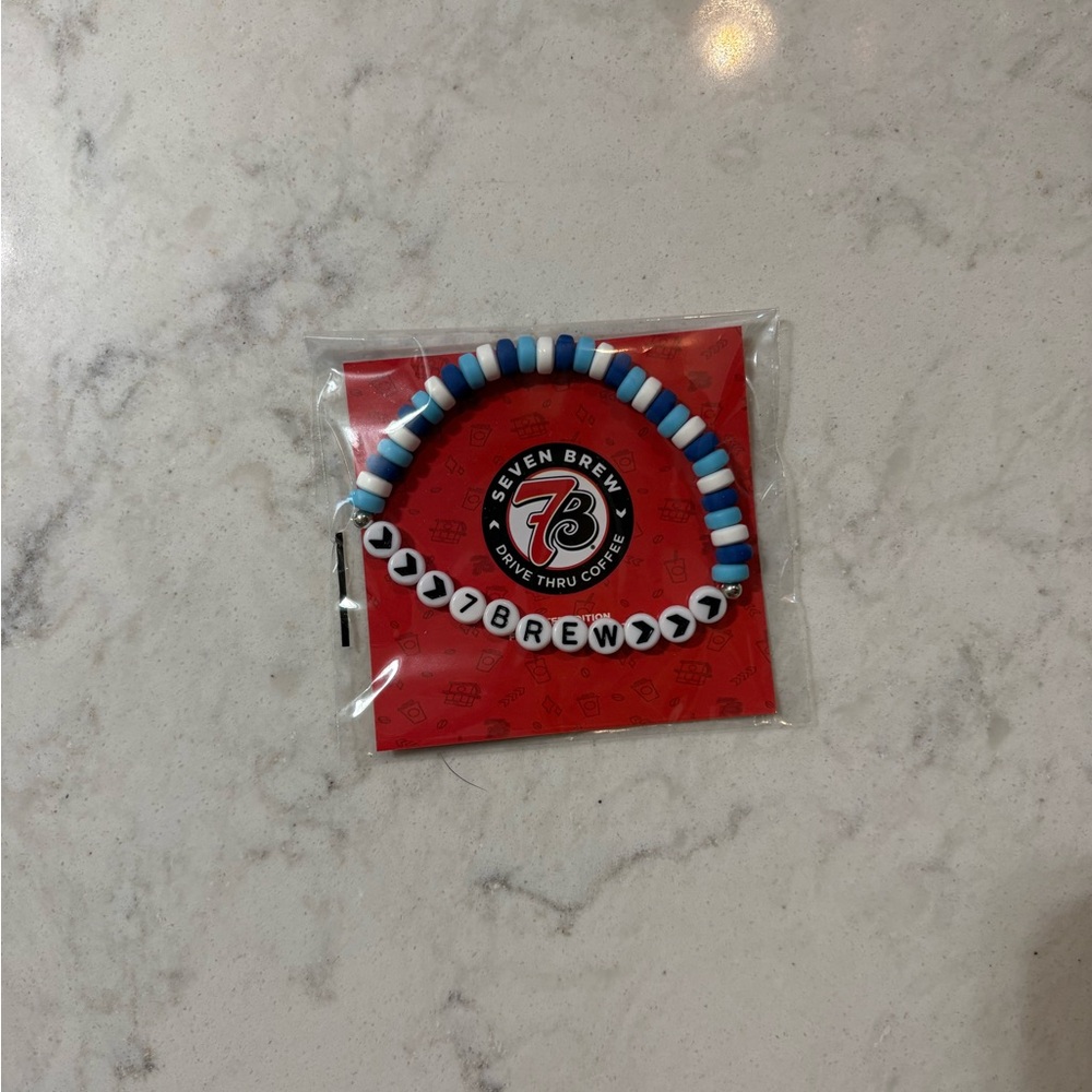 7Brew Coffee LIMITED EDITION Friendship Bracelet 7Brew Genuine Swifty Y2K